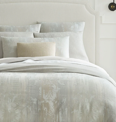 Sferra Cloister Fog Reversible Duvet Cover & Shams