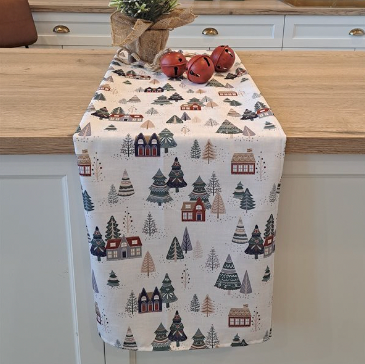 Candy Christmas Tablecloth 60"x90"