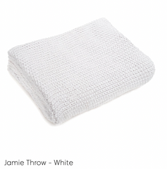 Jamie 100% Cotton Throw XL 50"x80"