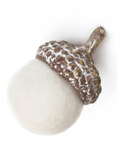 White Wool Acorns