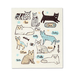 The Amazing Swedish Dishcloth Cats Set of 2