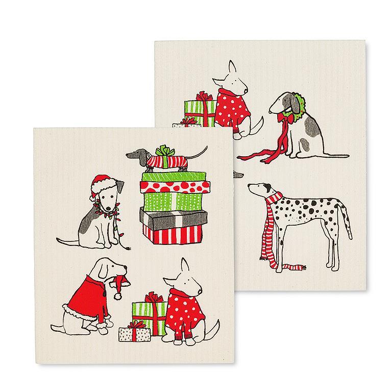 The Amazing Swedish Dishcloth Christmas Dogs