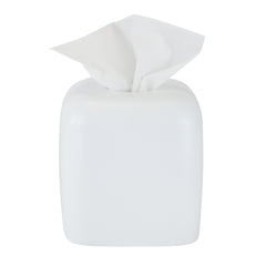 Sophia Resin Tissue Box White