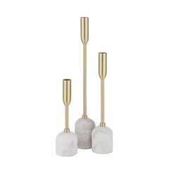 Marchesa Set of 3 Candle Holders