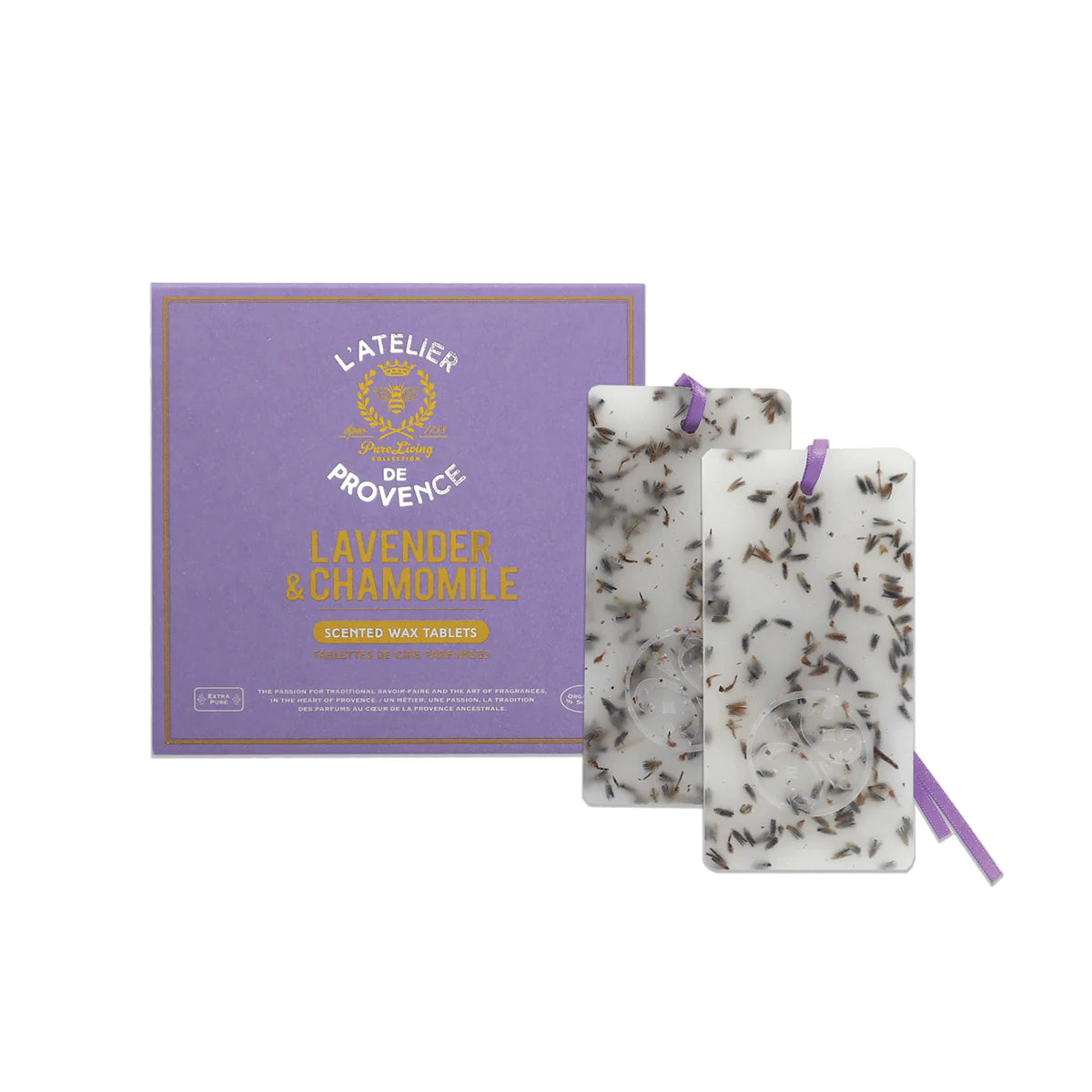 L'Atelier de Provence Lavender & Chamomile Scented Wax Tablets